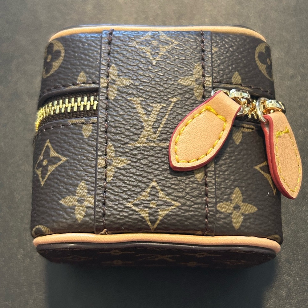 Brand New Upcycled LV Monogram Bag Charm/Lipstick Holder - Picture 3 of 4
